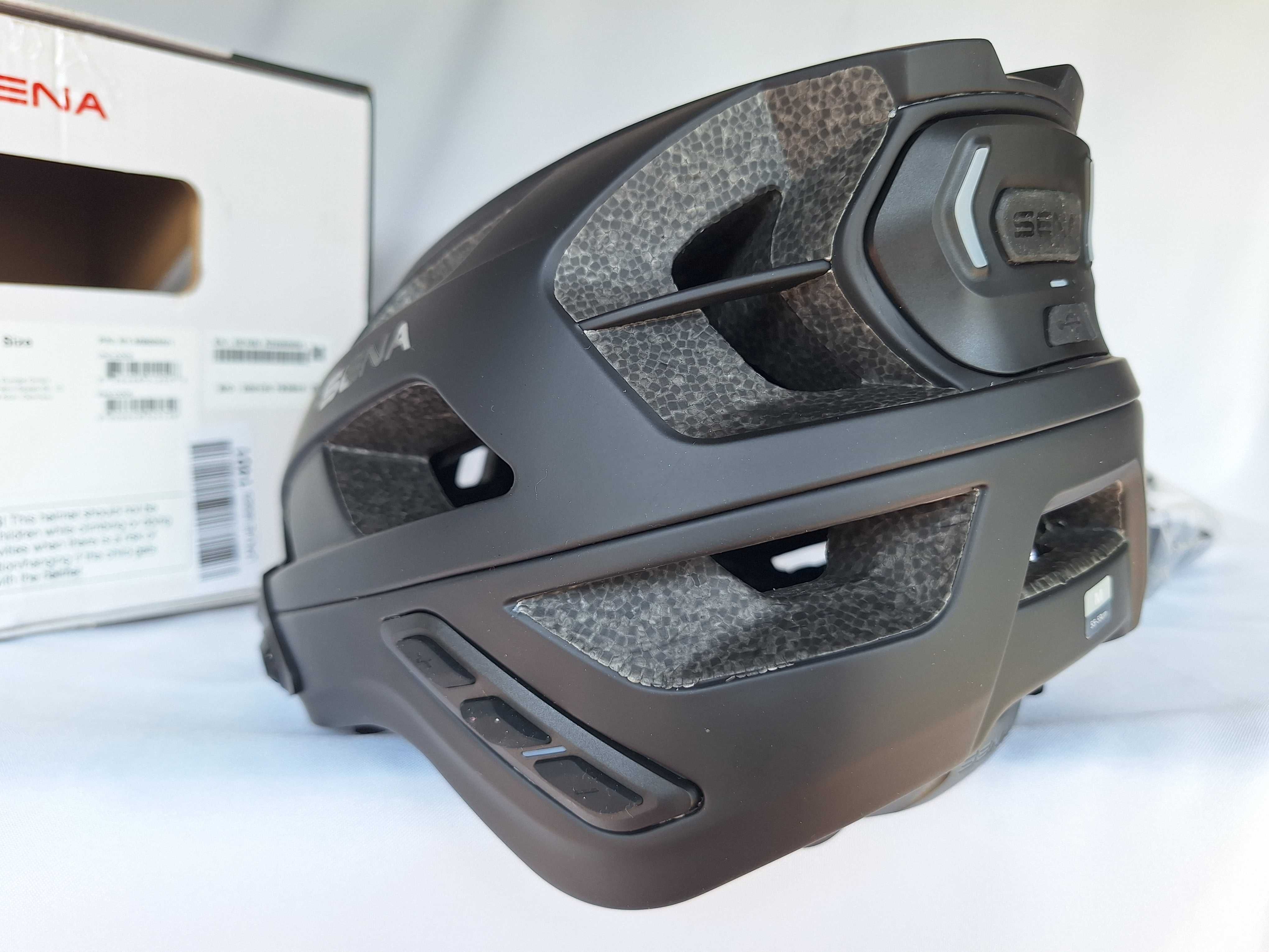 Kask rowerowy Sena Smart MTB Helmet M1 Matt Black M 55-59cm