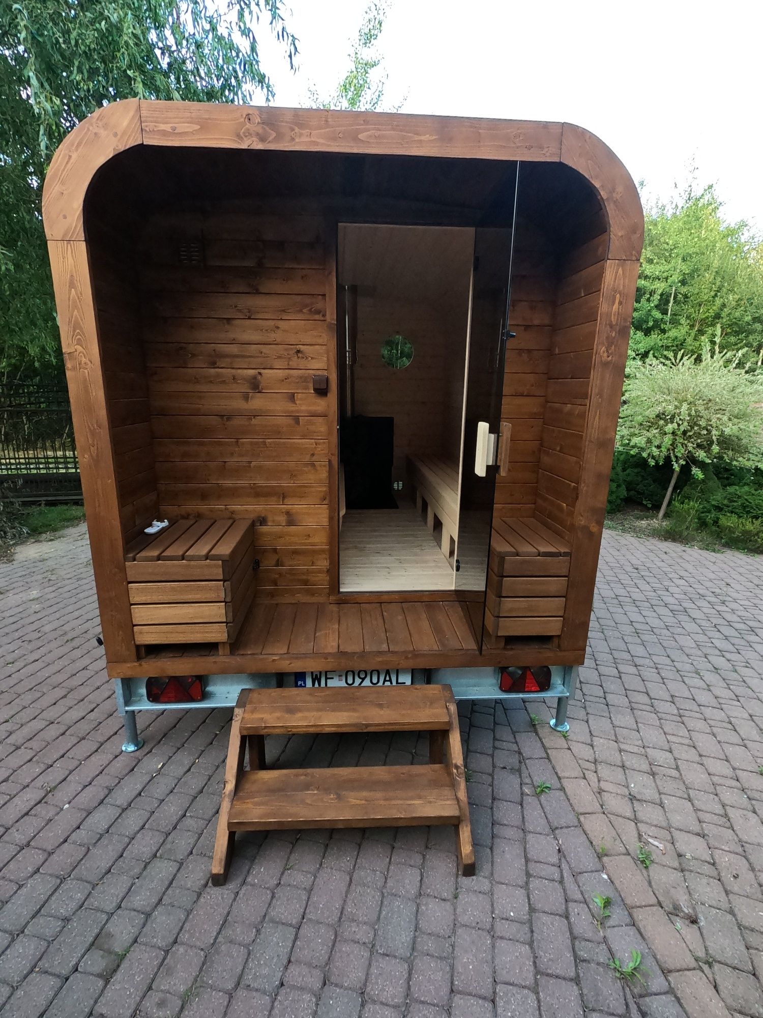 Sauna ogrodowa 3mx2m