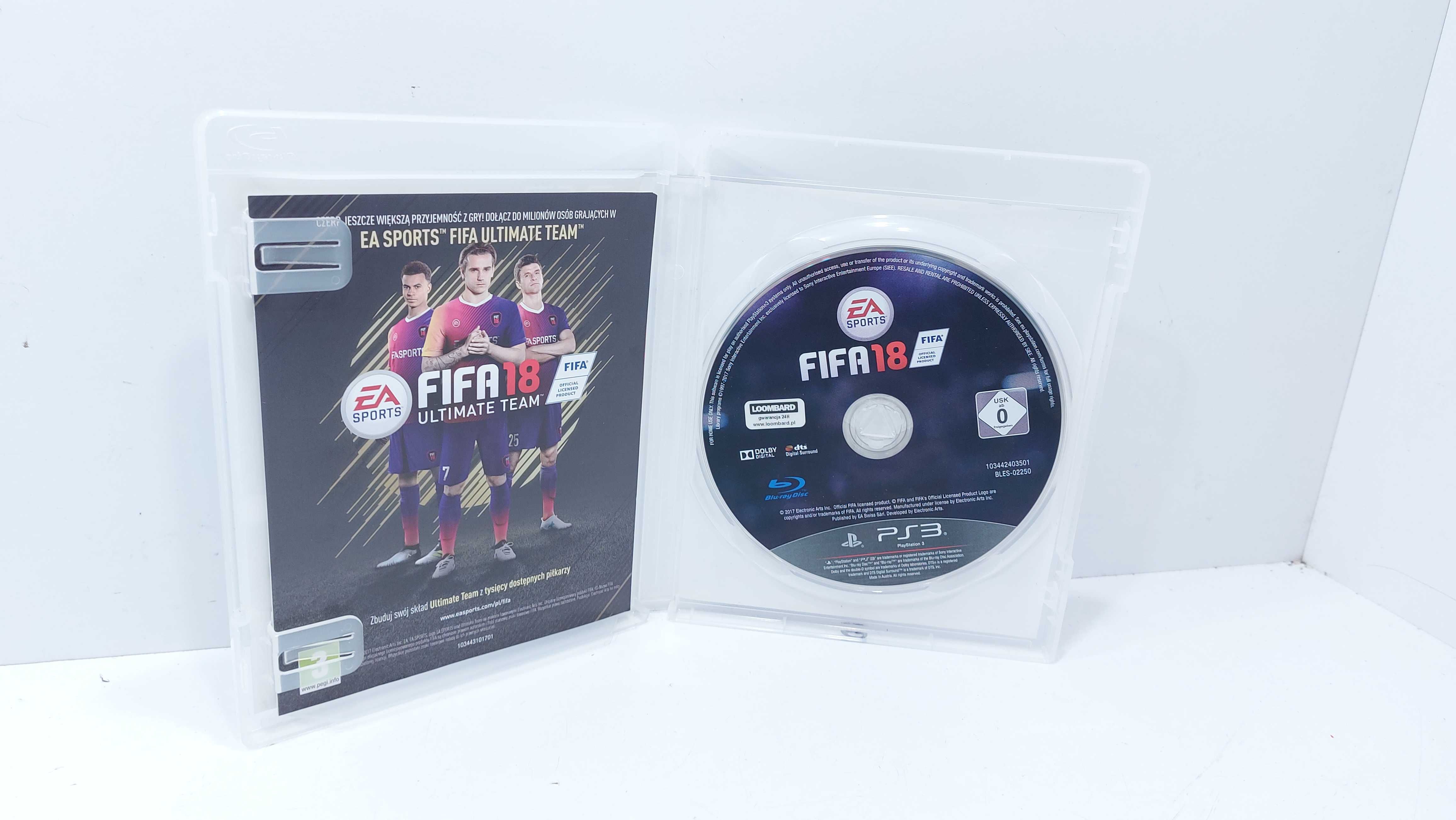 Gra PS3 Fifa 18 (polska wersja)