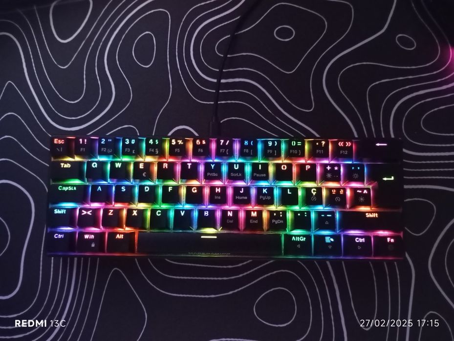 Kit gamer teclado e rato FAÇO DESCONTO