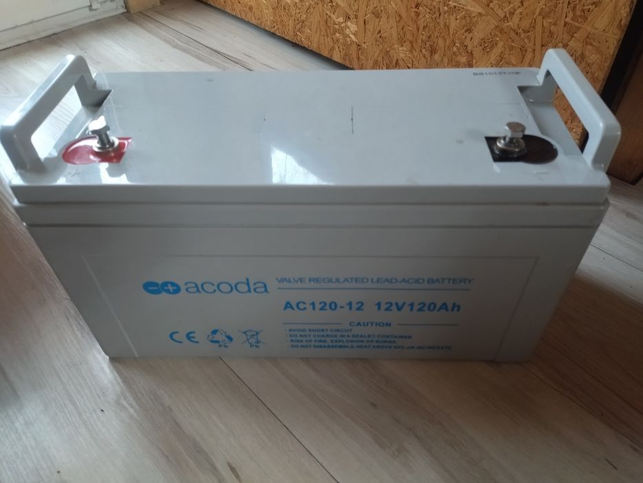 Akumulator żelowy 120ah acoda 12v