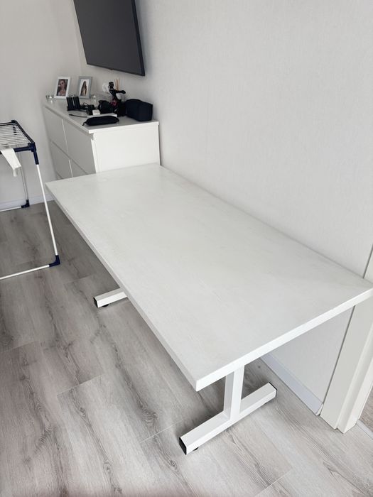 Комп'ютерний стіл стол столешница пк білий компютерный для офісний