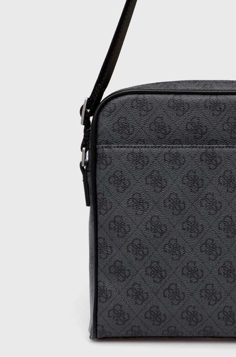 100% ОРИГИНАЛ Guess Milano серая мужская сумка