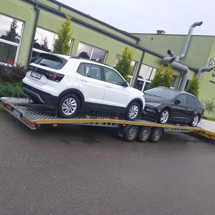 Transport samochodów z Holandii Niemiec Belgii do  Polskli