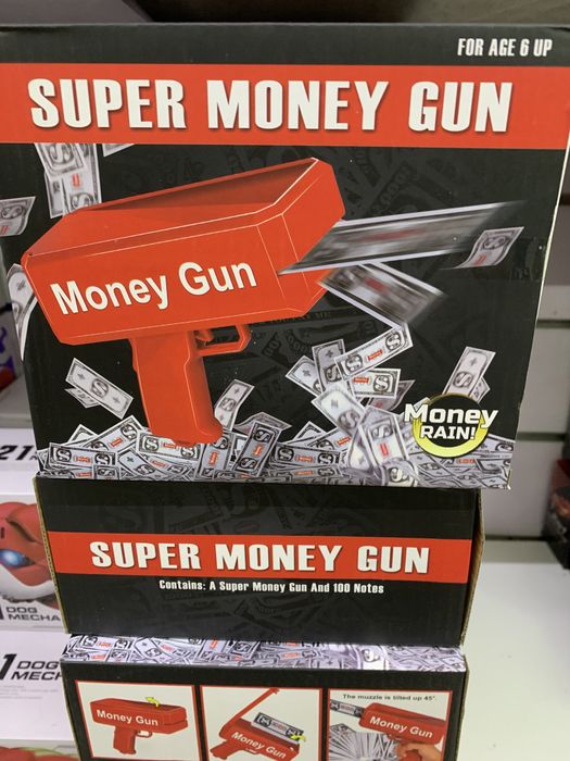 Lança notas novo em caixa