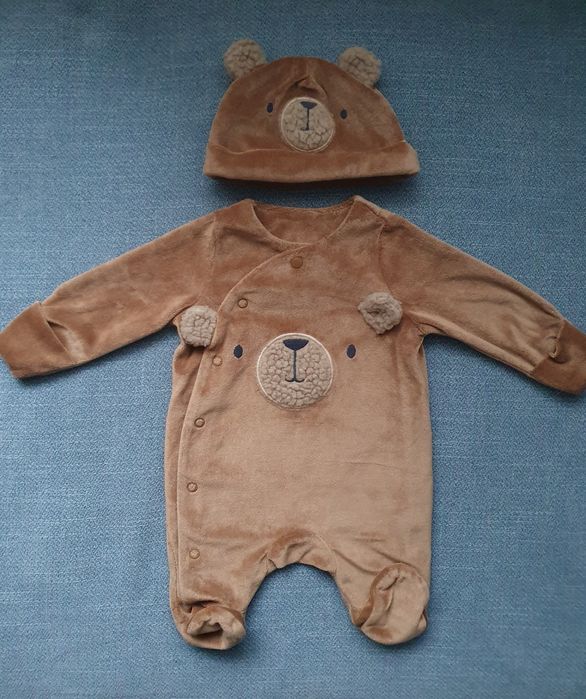 Miś pajac kombinezon