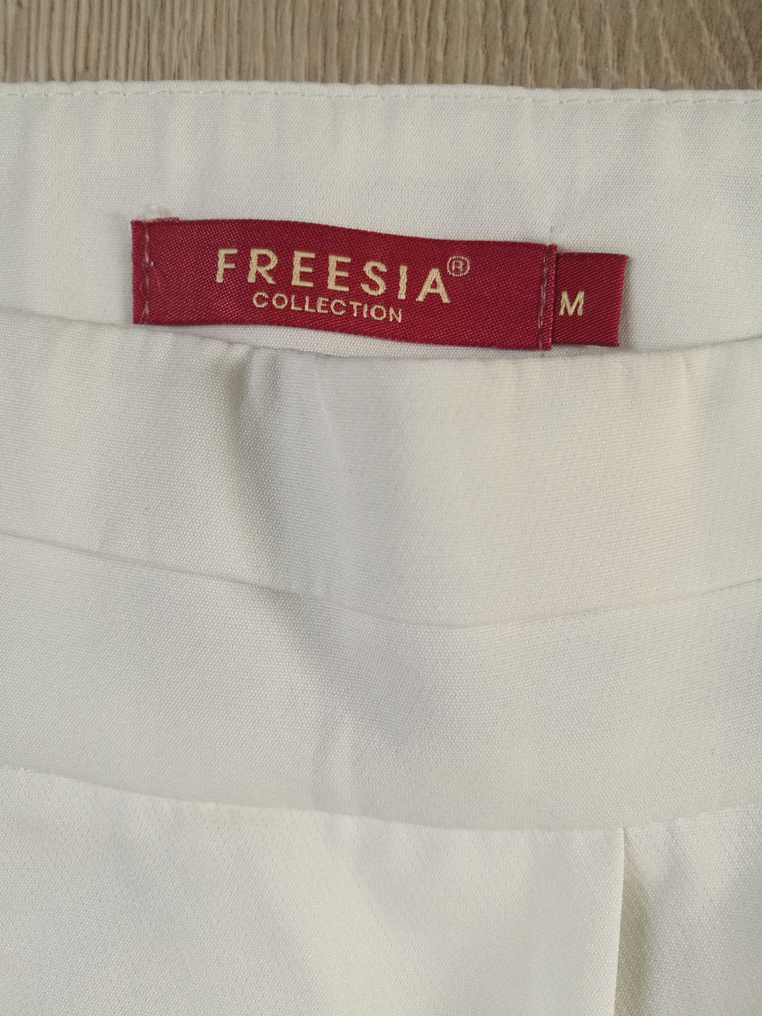 Damskie letnie spodnie ecru FREESIA 38