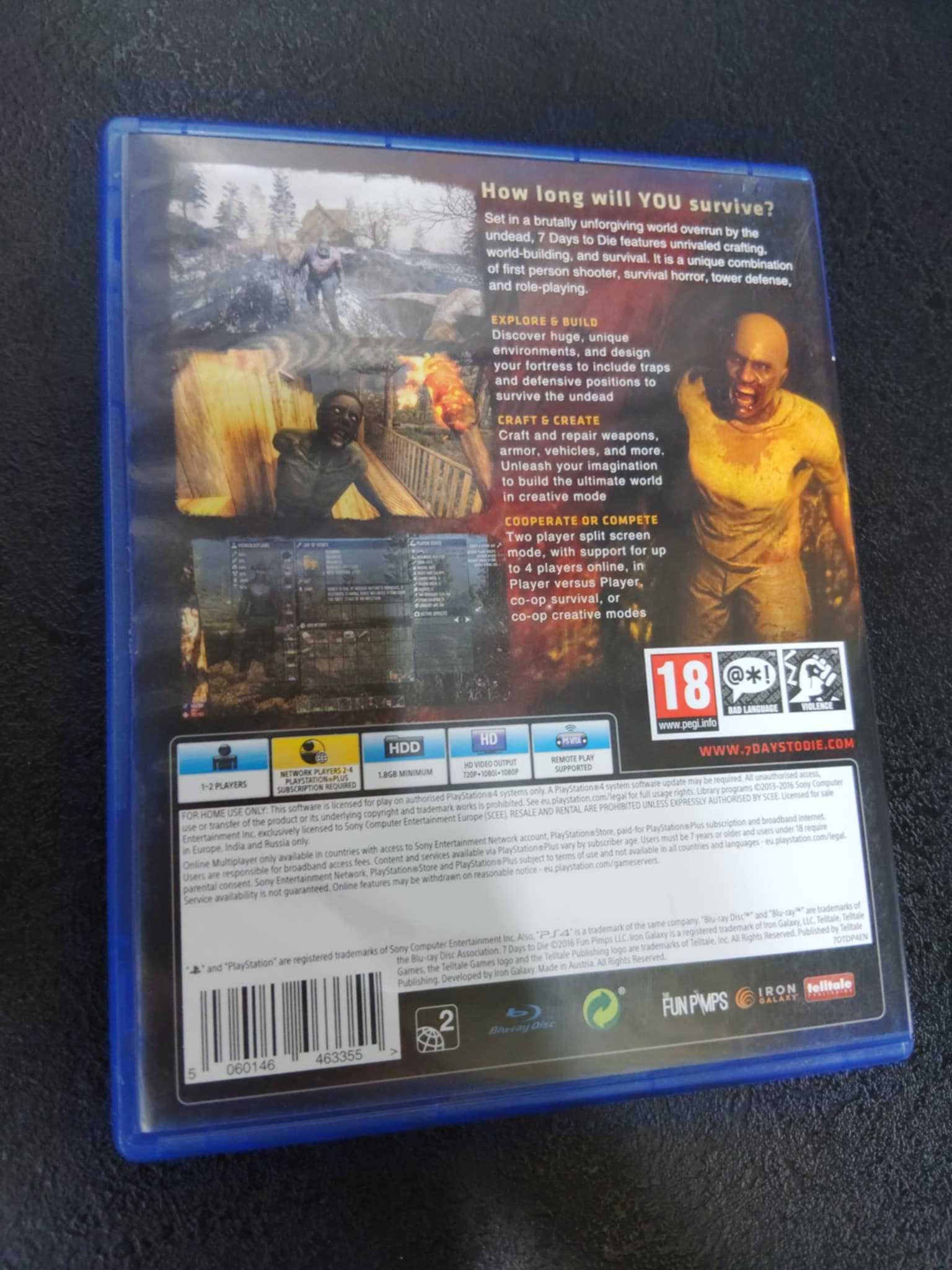 7 Days to Die PS4 gra po Angielsku