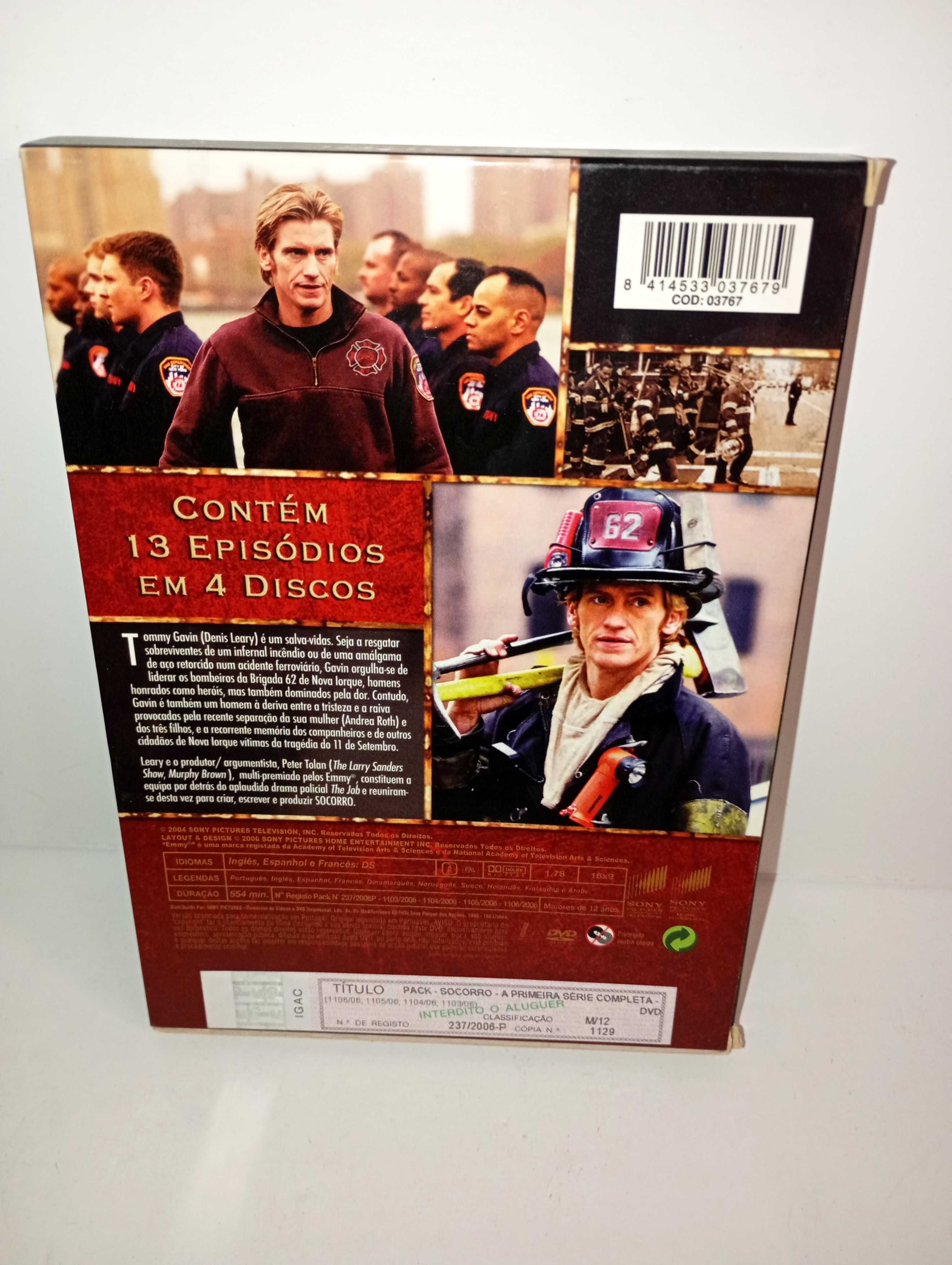 Socorro - 1ª Série completa - DVD Original