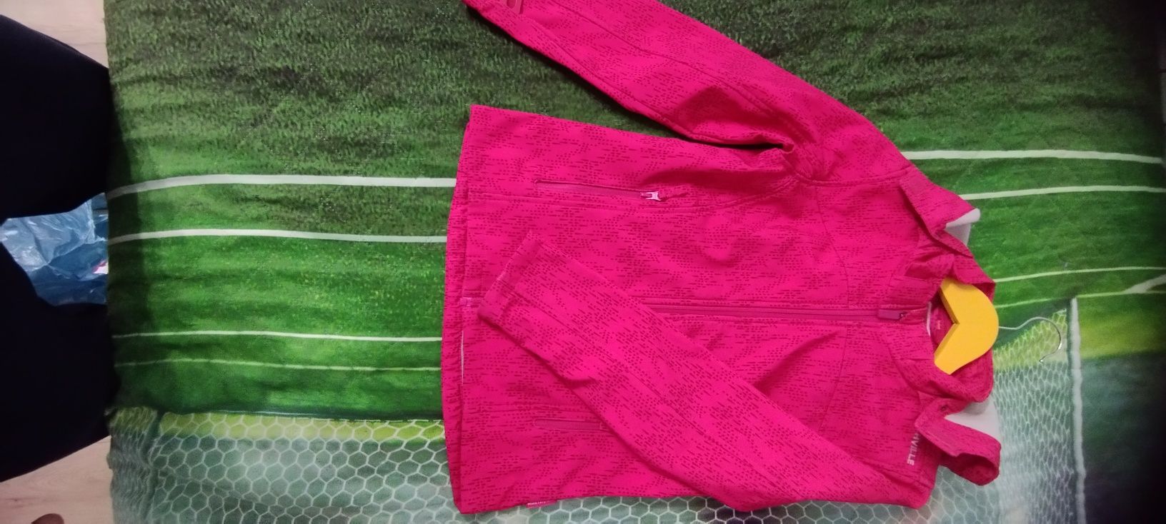 Kurtka dziewczęca, softshell wiosna/ jesień, rozmiar 152