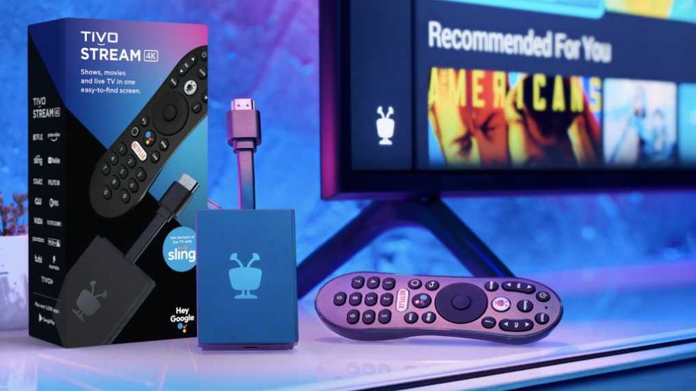 TiVo Stream 4K Media Streamer Медиаплеер Тв приставка Тв бокс