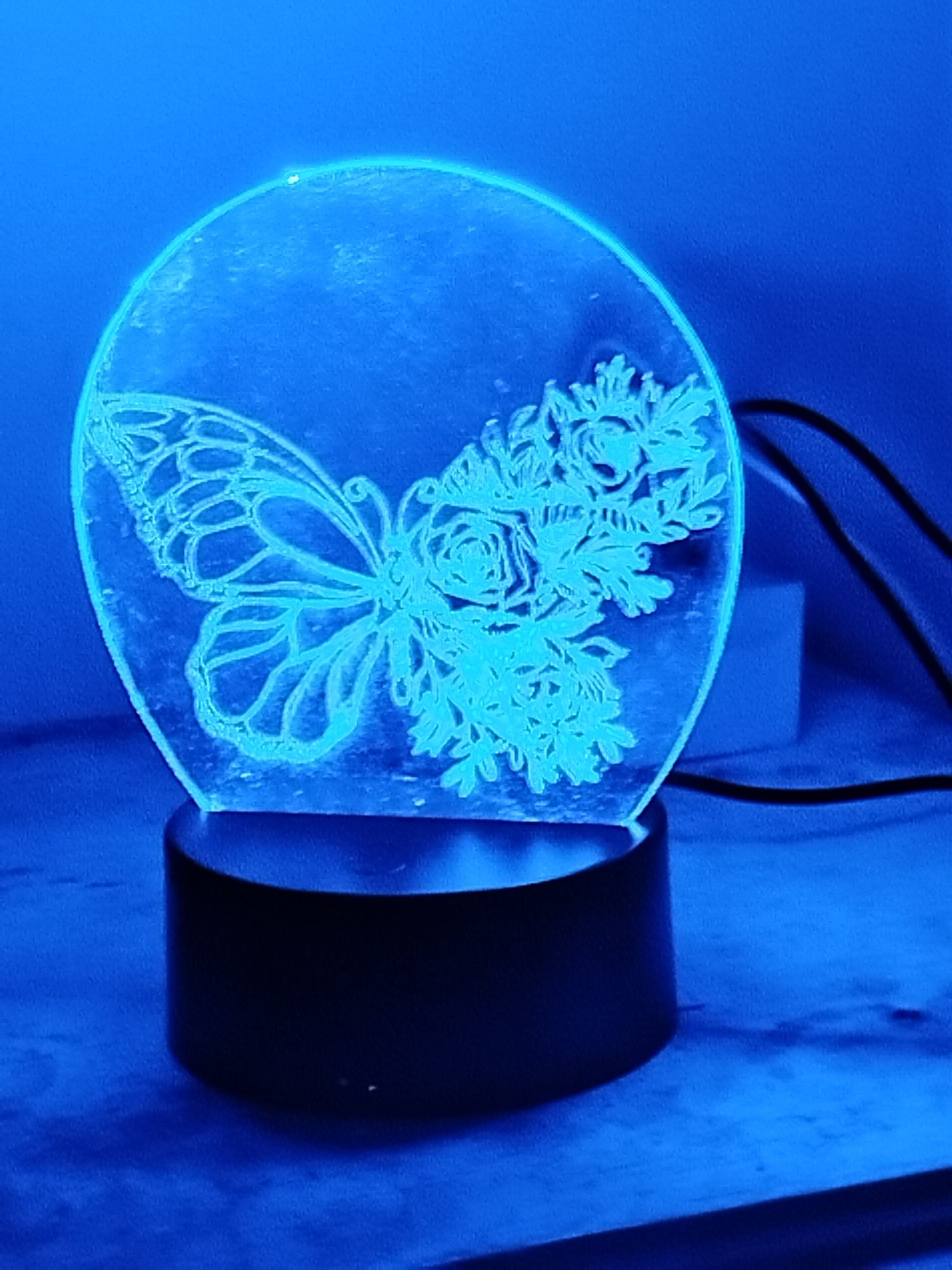 Luz Noturna, Luminária