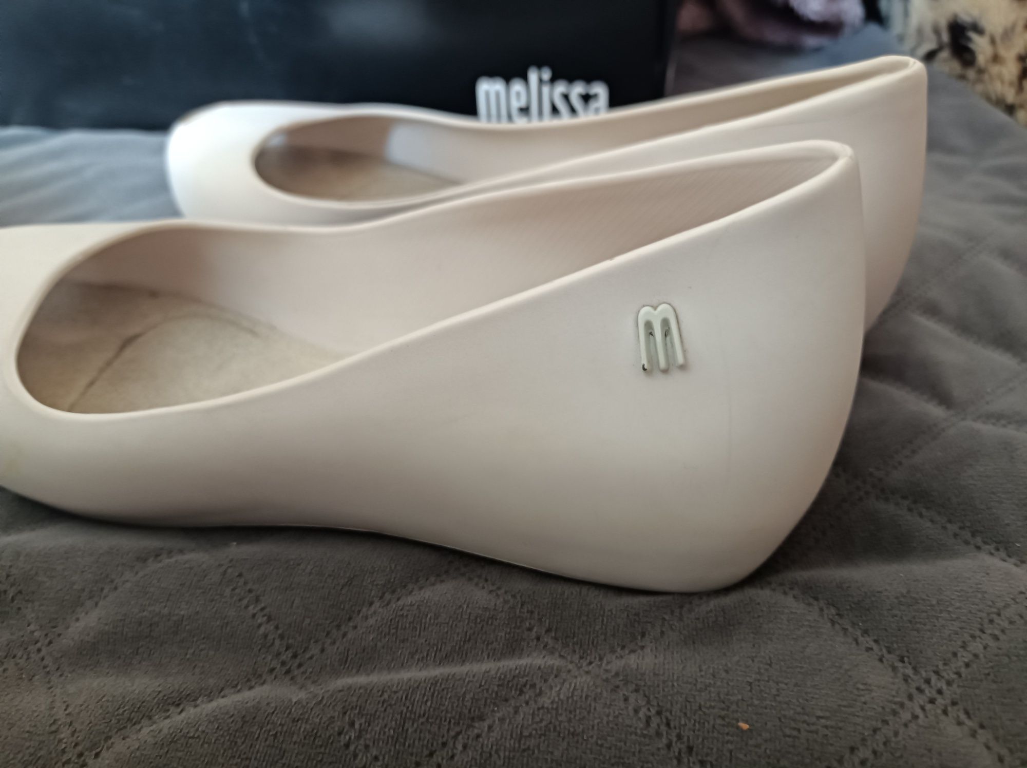 buty melissa białe komunijne damskie