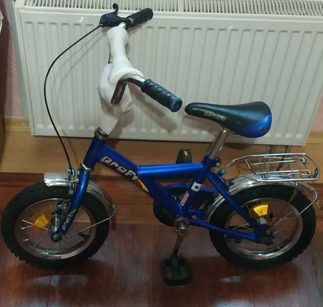 Детский двухколесный велосипед PROFI Trike P1242A 12" (синий)