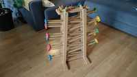 Kulodrom drewniany zjeżdżalnia dla dziecka duży 70x60 cm