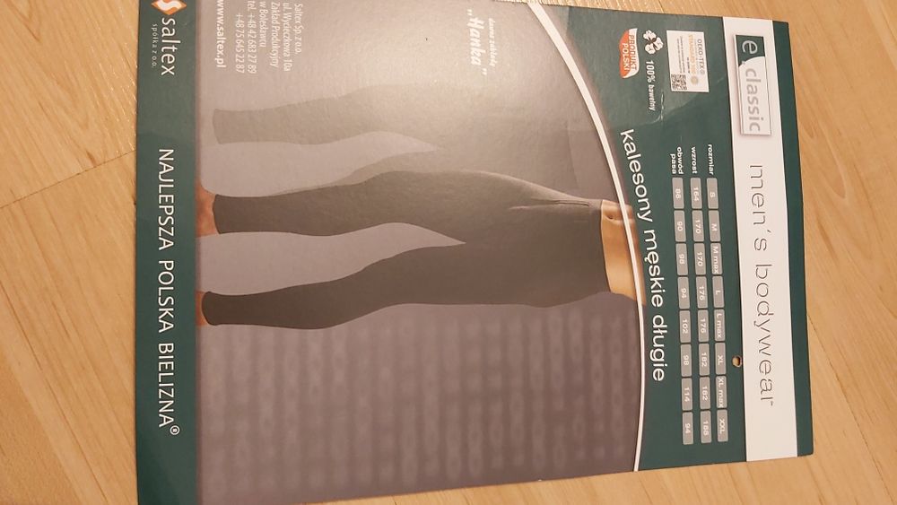 Kalesony męskie XL, Saltex