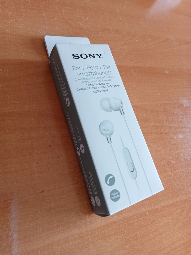 Sony Auriculares com Fio EX15AP Brancos