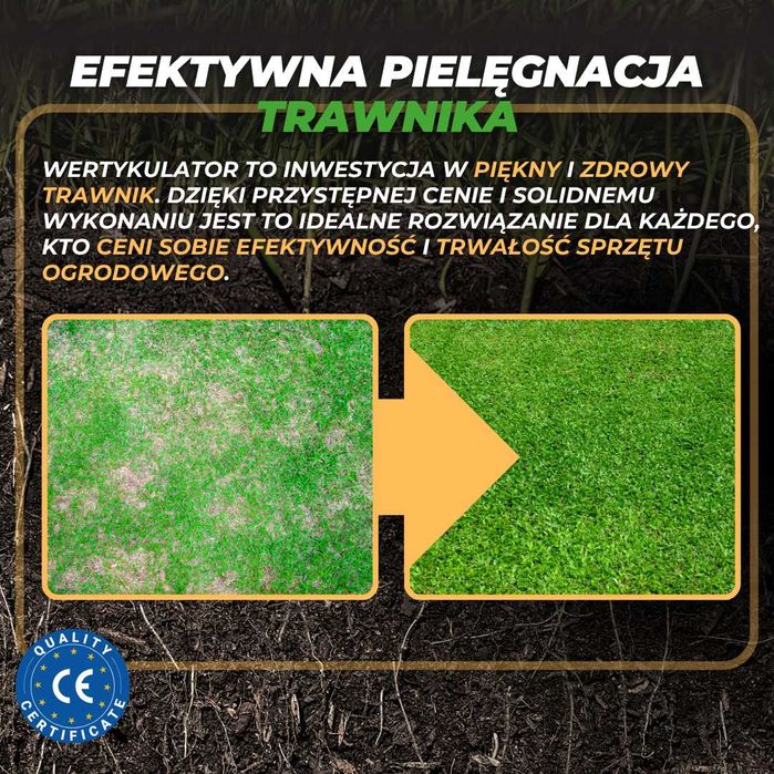 wertykulator do trawnika aerator wertykulator 102 cm do traktorka ATV