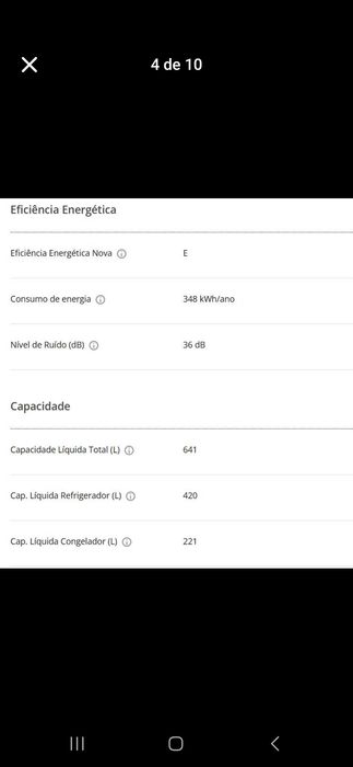 Frigorifico americano LG