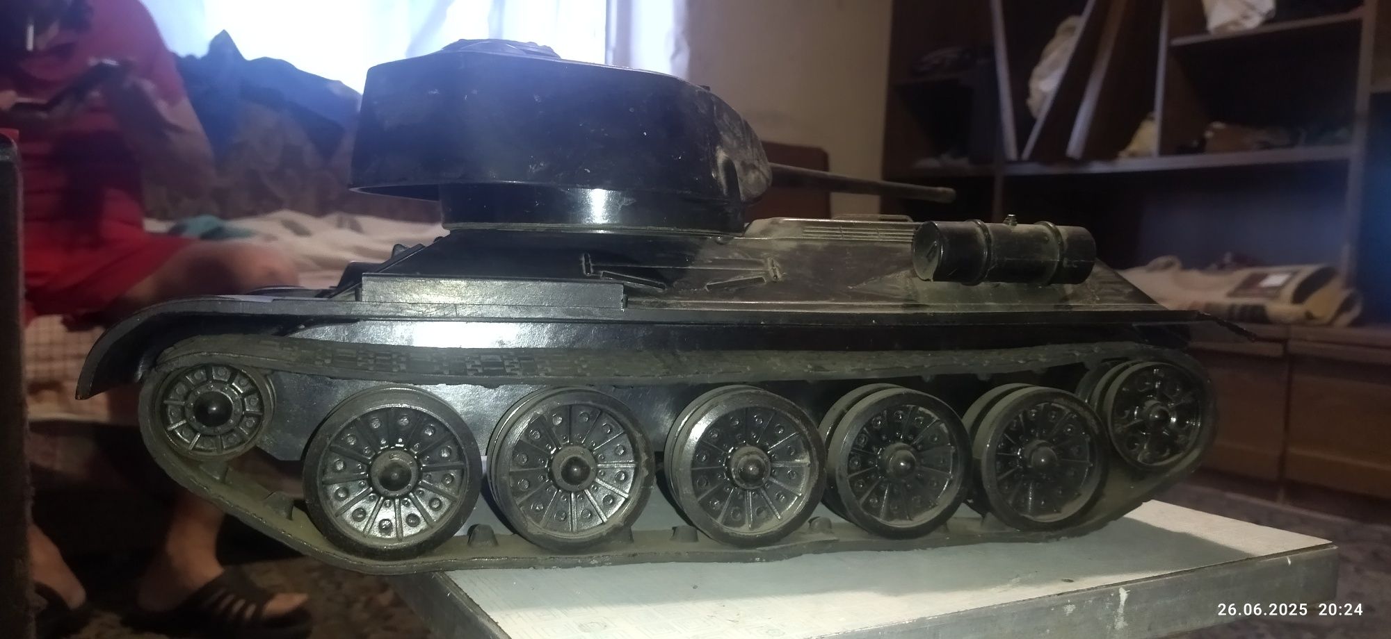 Танк детальный маке.