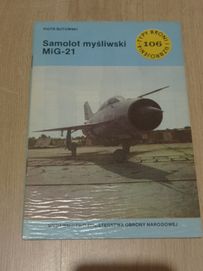 Kśiążka samolot myśliwski MiG-21 Piotr Butowski