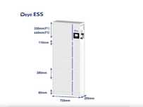 DEYE AI-W5.1-12P3-EU ESS 12kW inverter 3 фази 15kWh battery LifePO4