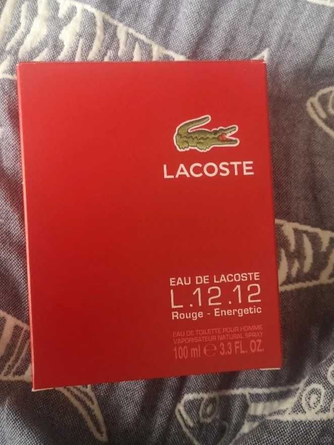 Męska woda toaletowa Crocodile Lacoaste Red Style w kolorze czerwonym