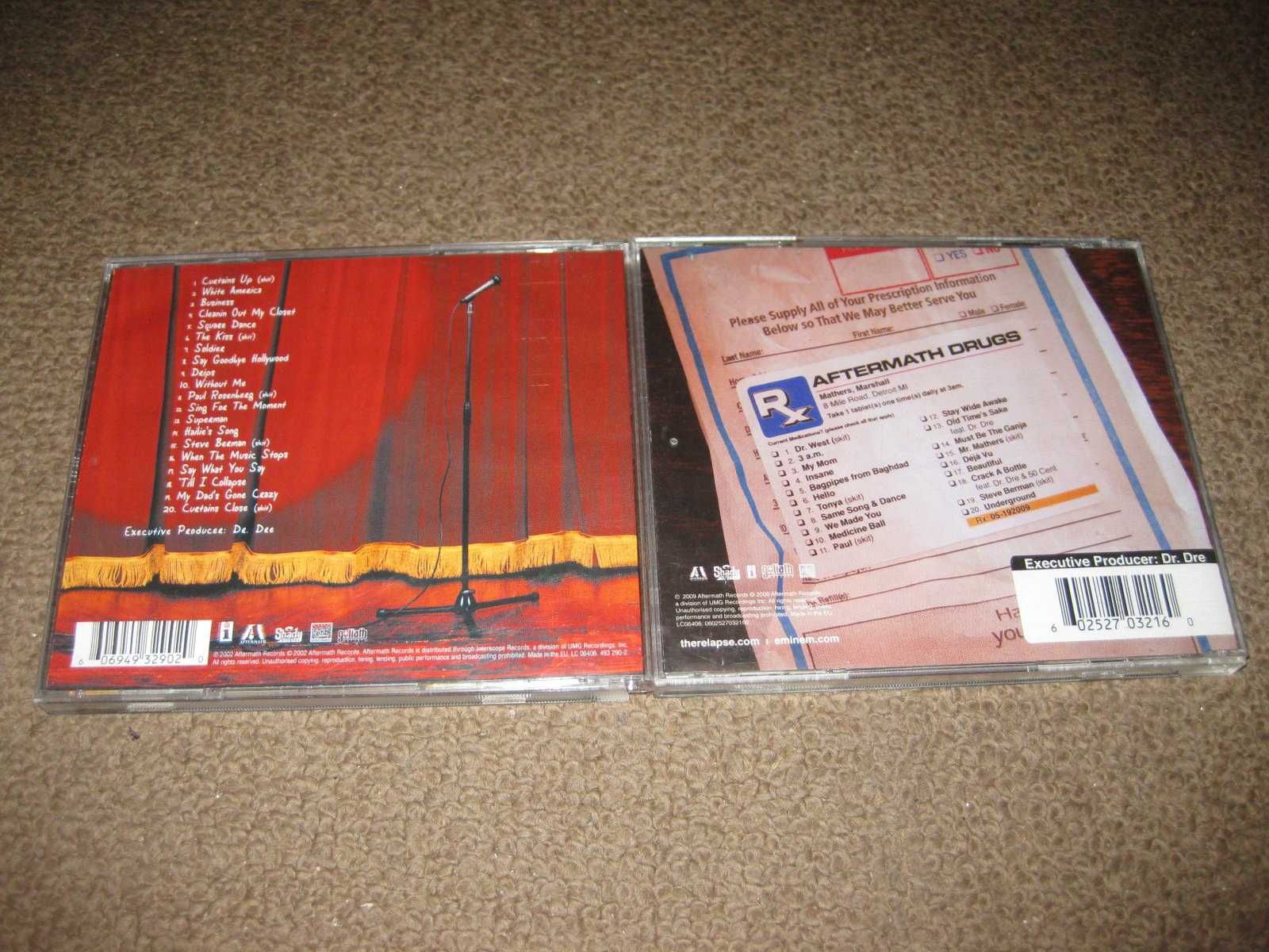2 CDs do "Eminem" Portes Grátis!
