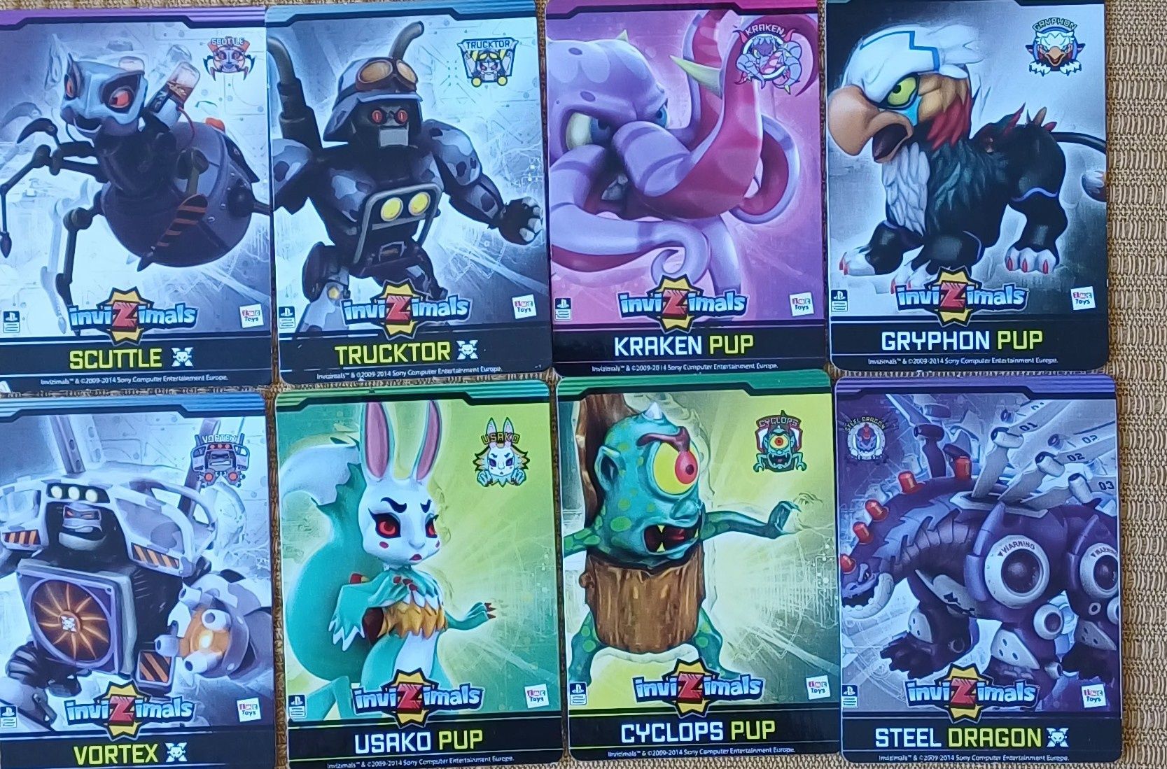 Invizimals cartas
