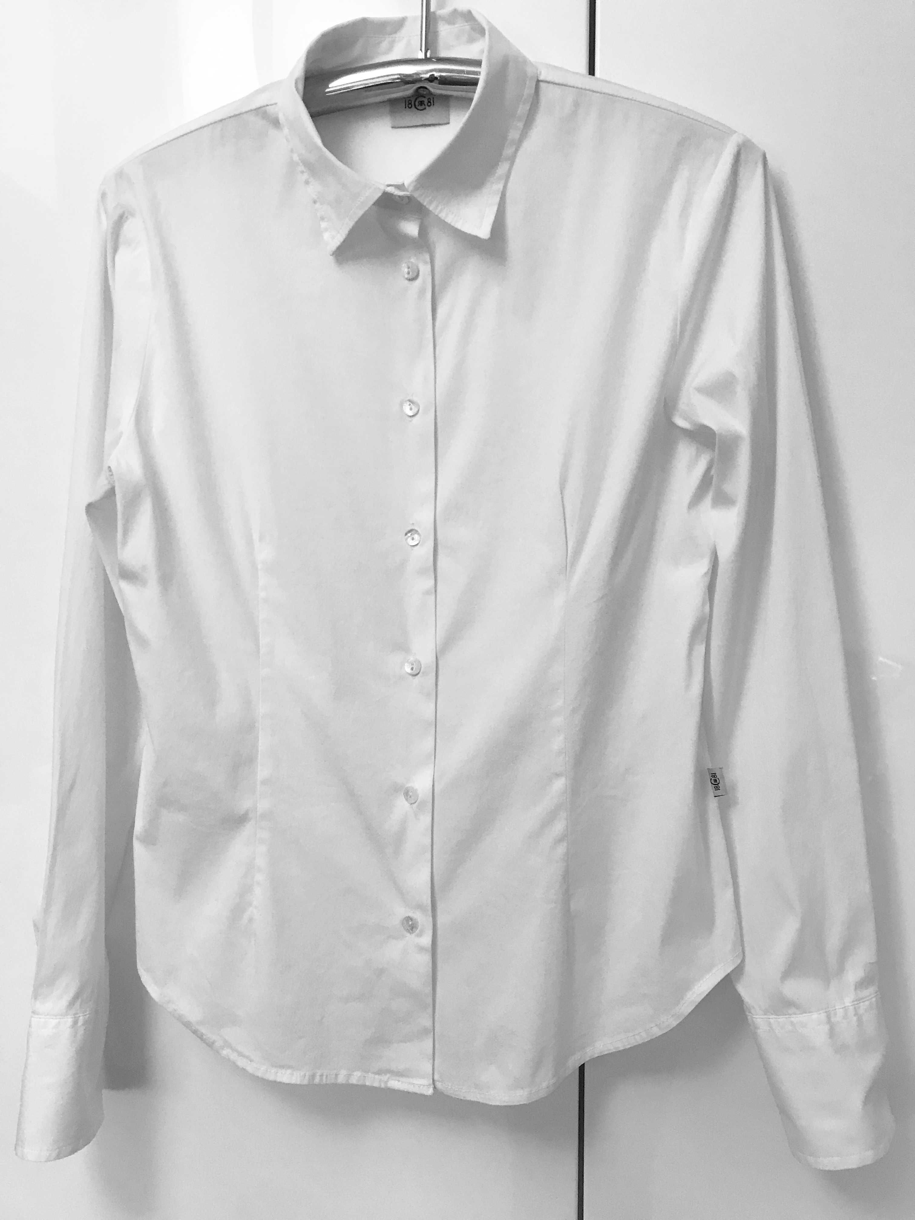 Biała koszula od renomowanej marki premium Cerruti 1881