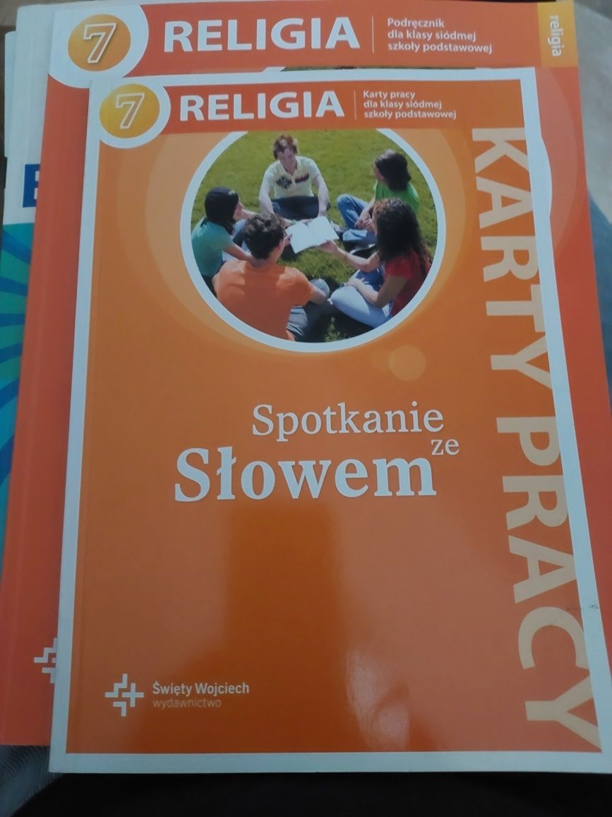 Religia 7 spotkania ze słowem+karty pracy