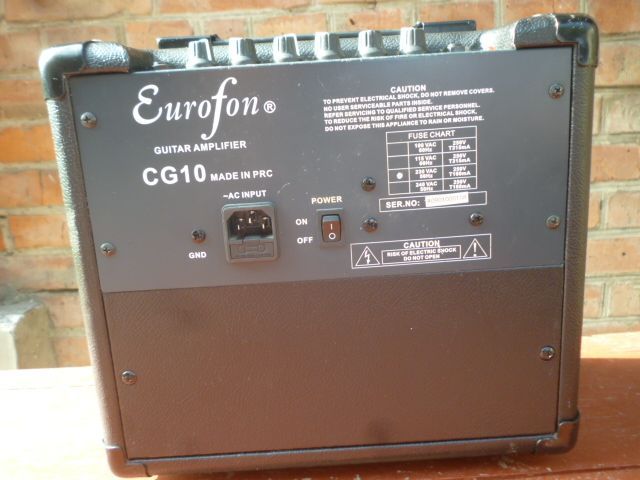 Eurofon CG10 (можливий обмін на басовий комбік)