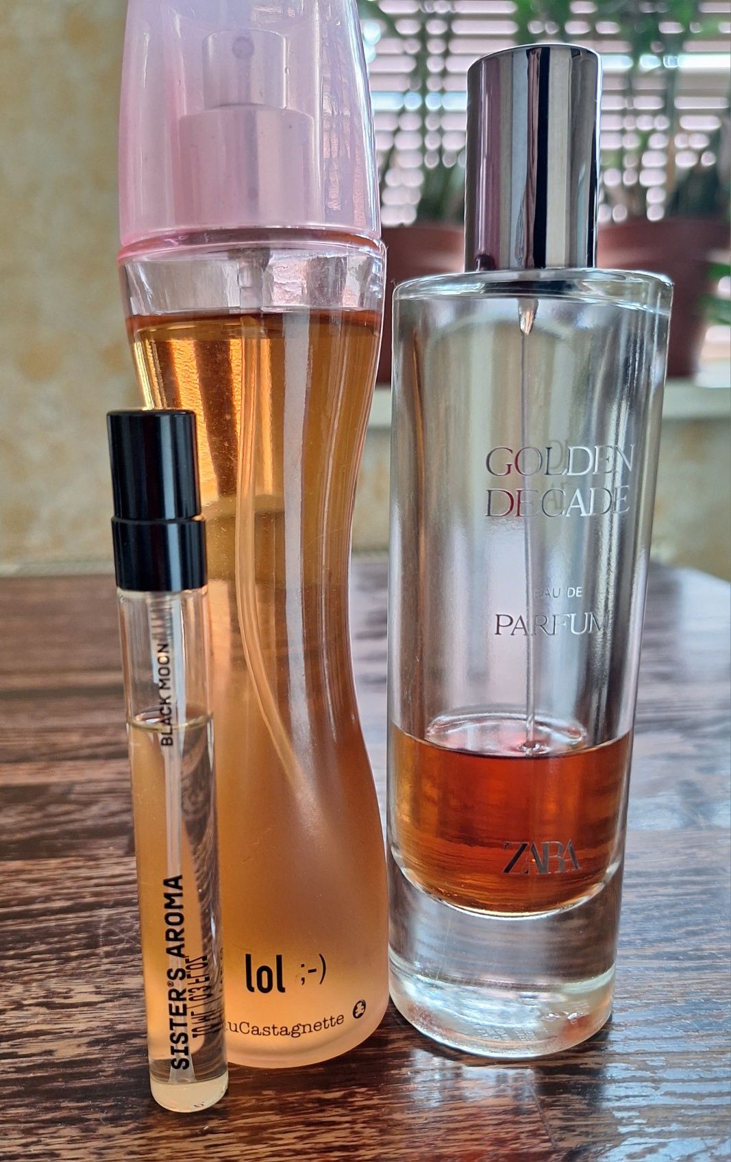 Духи остатки разное sister's aroma, zara,
