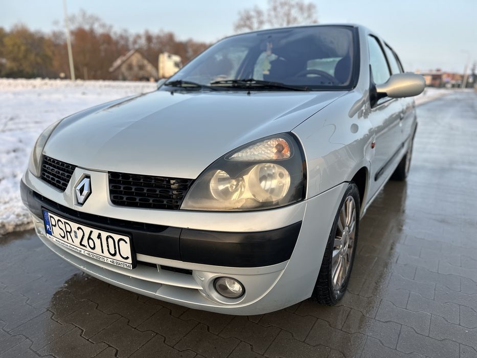 Renault Clio 1,4 benzynka klima alu hak stan bdb