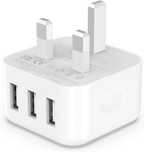 Wtyczka USB, ładowarka Multi USB 5V 3A
