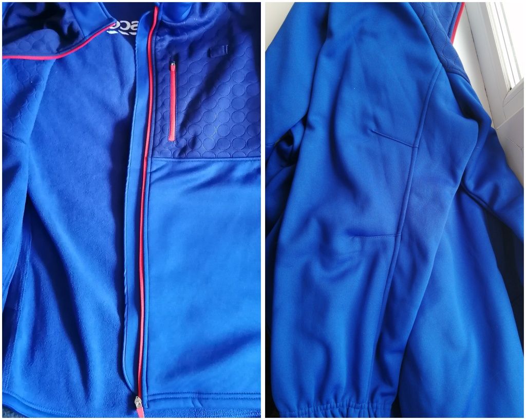 Толстовка на флисе 4XL,мужская кофта на молнии софтшел 56,ветровка