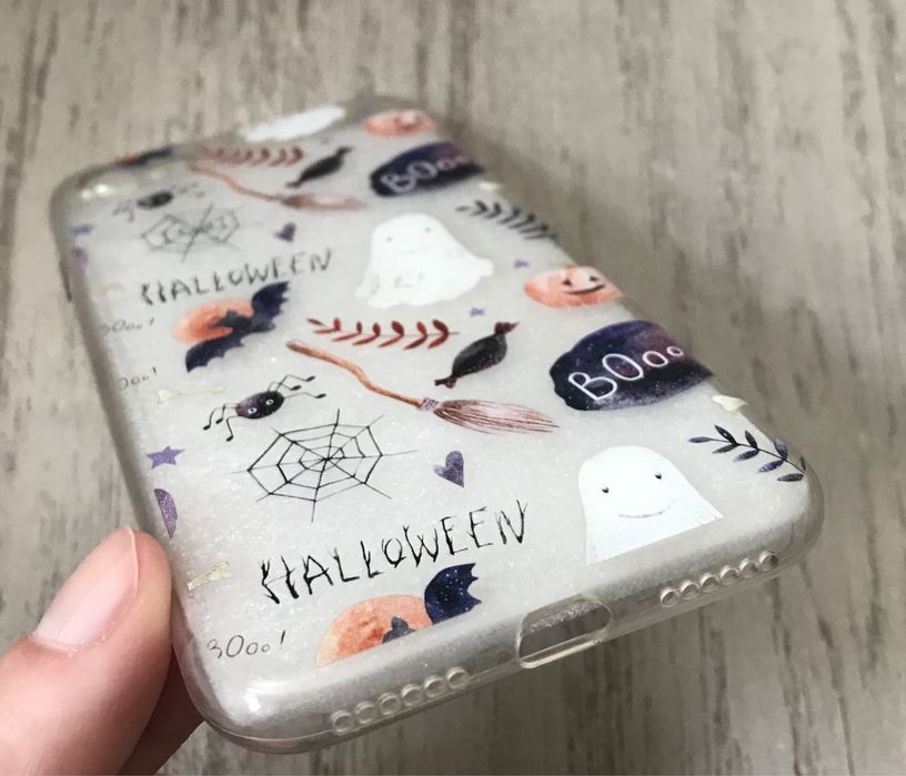 Capa para iPhone 7 de Halloween (nova)
