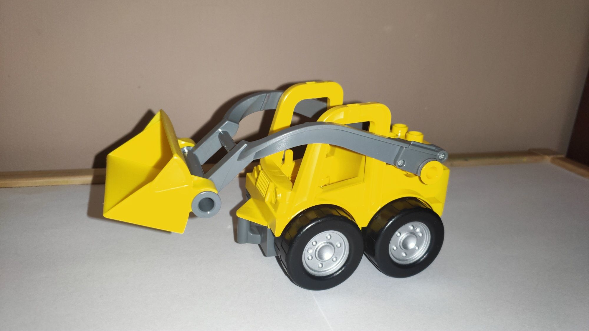 LEGO Duplo pojazd żółta  ładowarka spychacz