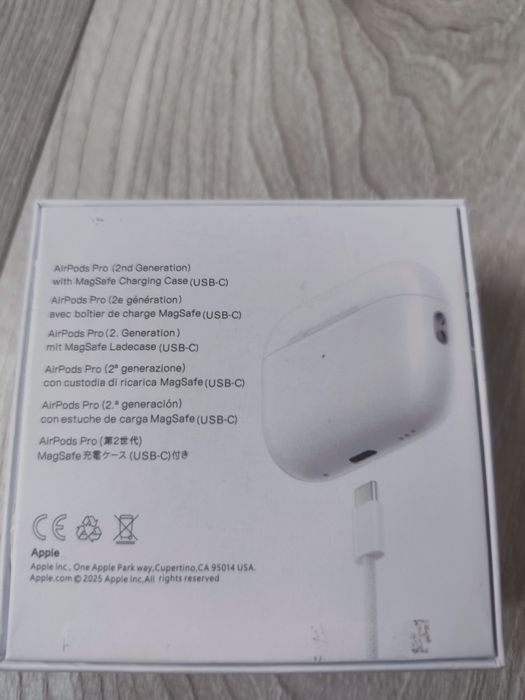 Na sprzedaż nowe, nieużywane słuchawki Apple AirPods Pro 2. generacji