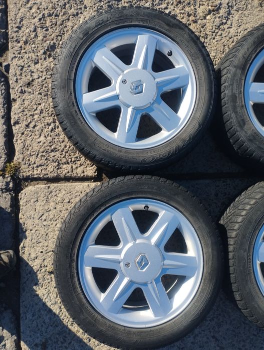 Koła felgi alufelgi RENAULT Laguna 16" 5x108 z opony DĘBICA 205/55 R16