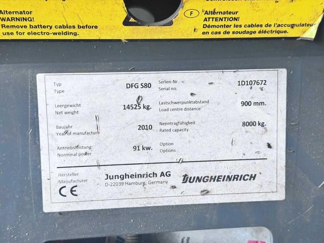 Навантажувач дизельний "JUNGHEINRICH"