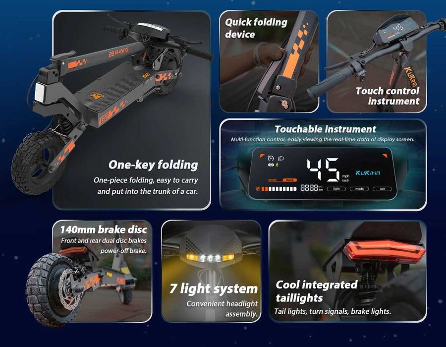 Електросамокат Kukirin G2 (2025)