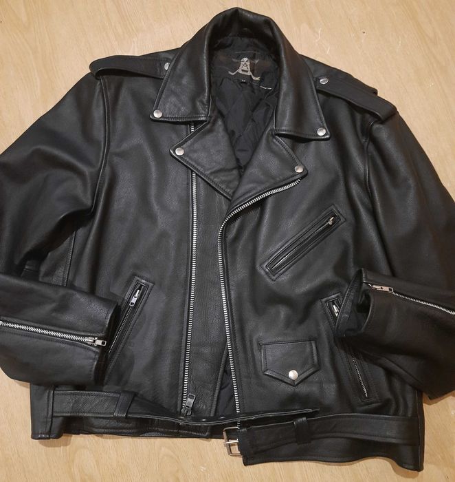 ASHY 1978 куртка-косуха, байкерка с натуральной кожи Оригинал