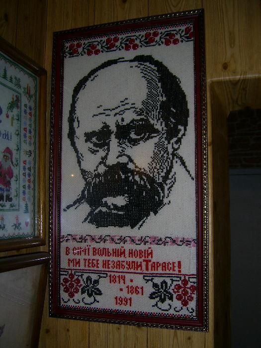 Вышитый портрет Т.Шевченко