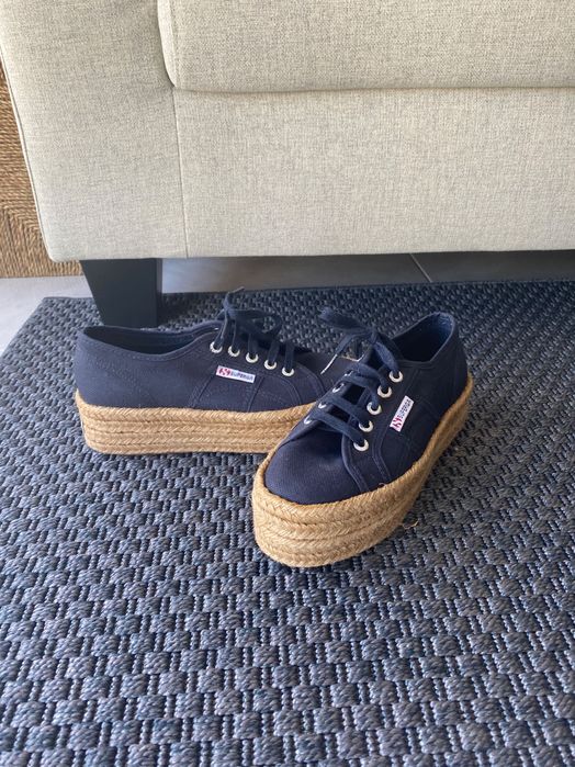 Ténis Superga plataforma - tamanho 36