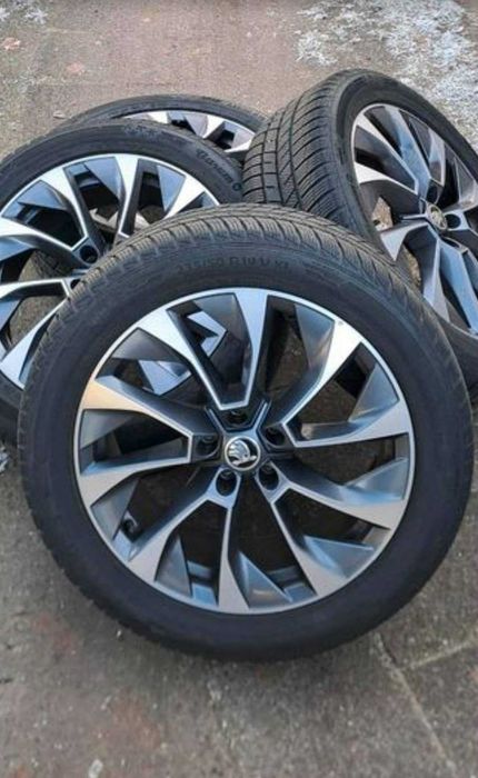 Alufelgi Koła Skoda Kodiaq Karoq Enyaq Zima 19 Cali