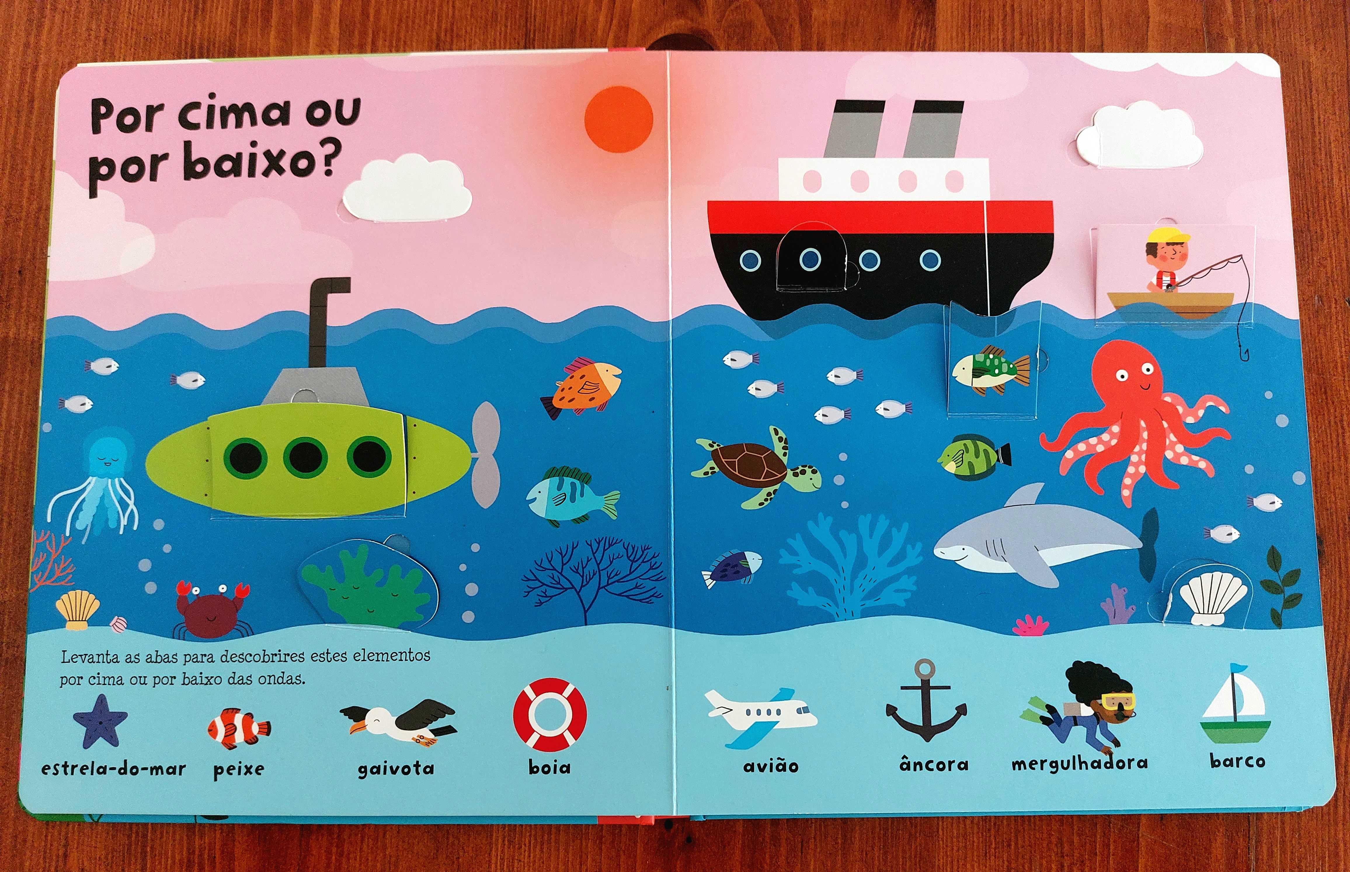 Livro 'Descobrir os Opostos' da Usborne