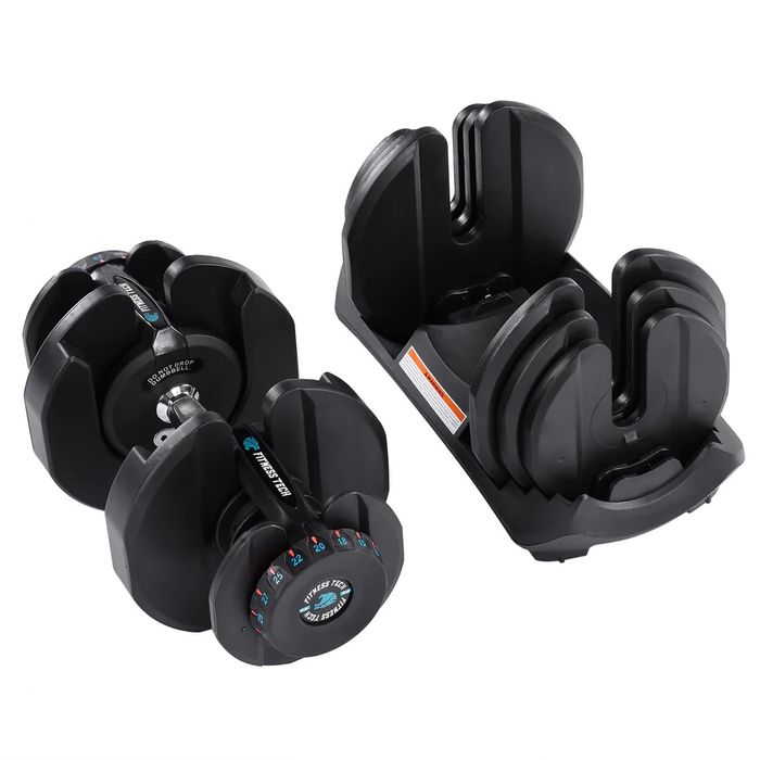 Haltere Fitness Tech Ajustável 40kg Preto NOVO