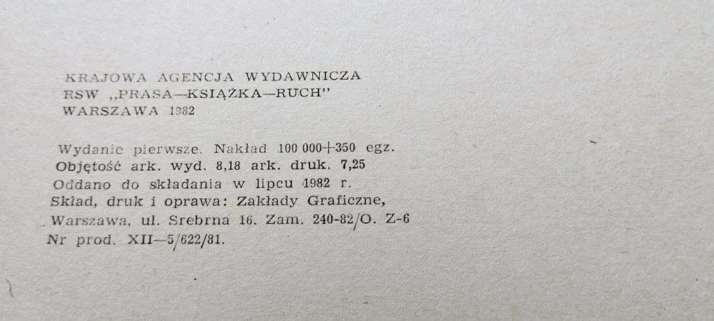 Olśnienie Adam Hollanek Wydanie pierwsze 1982r. stan idealny