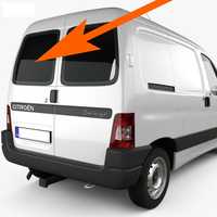 Заднее стекло левая распашонка Citroen Berlingo Peugeot Partner